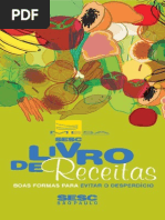 Sesc São Paulo - Livro de Receitas