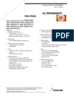 Freescale KL16P64M48SF5 Datasheet