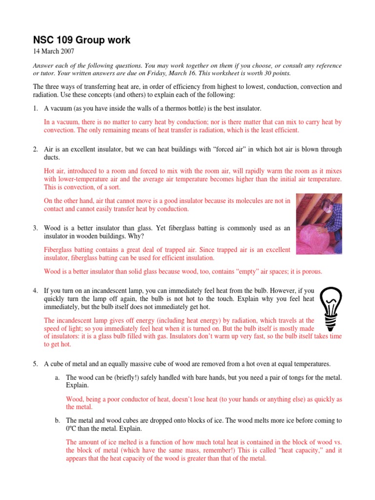 Heat Transfer PDF Incandescent Light Bulb Heat Transfer