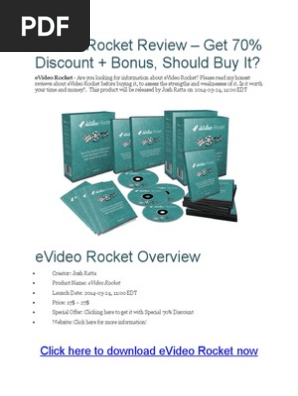 eVideo Rocket Review