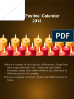 India Festival Calendar 2014