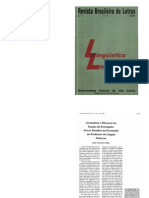 Dias (1999)c- Gramática e discurso no ensino do português