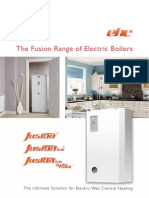 The Fusion Range of Electric Boilers
