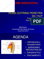 Mediastinal. Dra. Cotrina