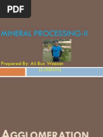 Download Mineral Processing-II Slides by Ali Wassan SN216301730 doc pdf