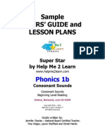 Phonics 1b Sample User Guide