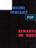 Foucault, M - Remarks on Marx 