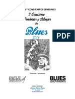 Bases y Condiciones Generales 2º Concurso de Pinturas y Dibujos Blues 2014