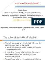 Alcohol Forum- Robin Room Master Class, 2 April 2014