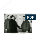 Subhash Chandra Bose Shaking Hands With Adolf Hitler