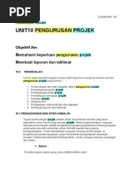 Pengenalan pengurusan projek