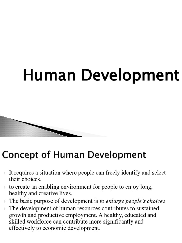 Human Development | PDF | Human Development (Humanity) | Human