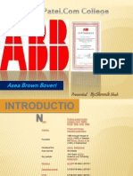 ABB Asea Brown Boveri SWOT Analysis