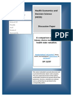 Health Economics and Decision Science (HEDS) : Research