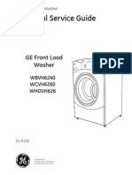 Technical Service Guide: GE Front Load Washer