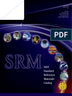 NIST SRM Catalog 2010 Final