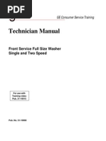 GE Washer Error Code Guide PDF | PDF | Washing Machine | Electrical ...