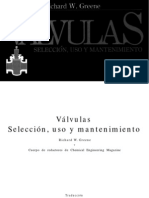 Valvulas, Seleccion, Uso y Mantenimiento - Richard W.greene, Mayk