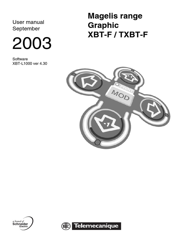 XBT F | PDF | Computer Terminal | Programmable Logic Controller