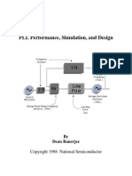 PLL Performance, Simulation and Design