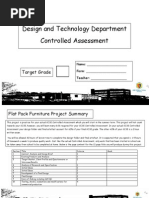 Flat Pack Furniture Project Summary