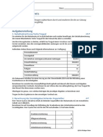 Klassenarbeit Zum Thema Gehaltsabrechnung