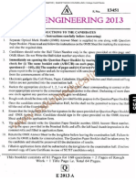 Eamcet 2013 Engineering Paper