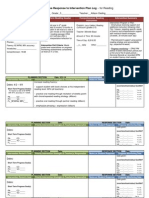 CM Collaborative Rti Plan Log Reading