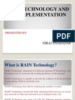 Rain Technology and Its Implementation: Niraj Paghadar