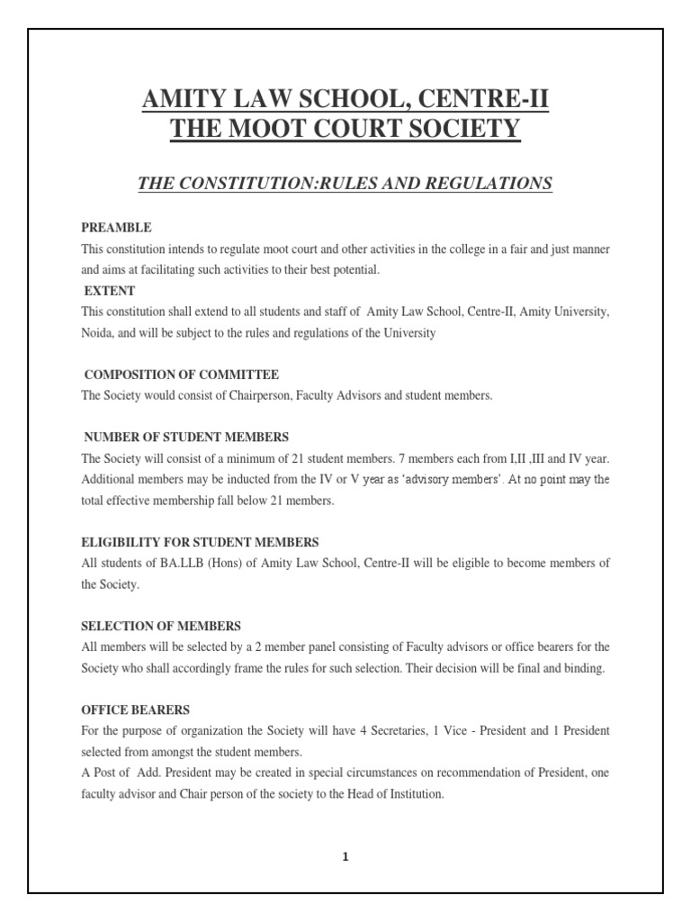 Moot court oral argument template picture