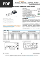 TSOP382.., TSOP384.., TSOP392.., TSOP394..: Vishay Semiconductors