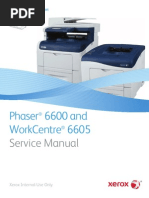 Xerox 6600 Service Manual