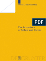 The Invectives of Sallust and Cicero