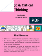 Critical Thinking & Logic Session