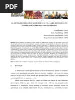 AS ATIVIDADES PEDAGÓGICAS DE BIOLOGIA CELULAR E HISTOLOGIA