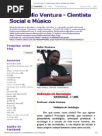 Conceito de Sociologia