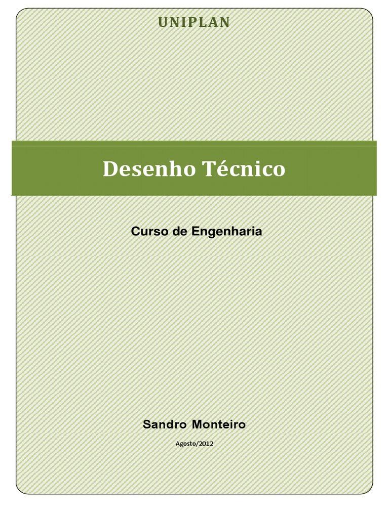 Apostila Desenho Tecnico-1 | PDF | Perspectiva (gráficos) | Desenho técnico