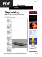 Tutorial - Modeling A Ship (Maya)
