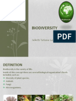 Biodiversity: Julieth Tatiana García Zuluaga