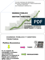 Ingresos Públicos y Gestión Tributaria (Unidad Iii)