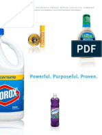 Clorox 2013 Executive Summary