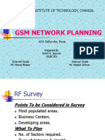 GSM Network Planning: Charotar Institute of Technology, Changa