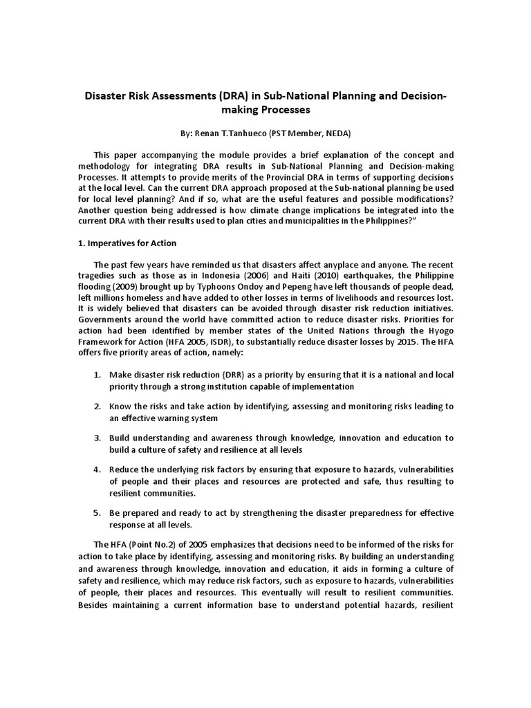 Planning and threat assessment essay image