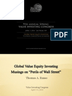 Tom Russo Global Value Equity Investing