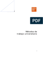 Metodos de Trabajo Universitario PDF