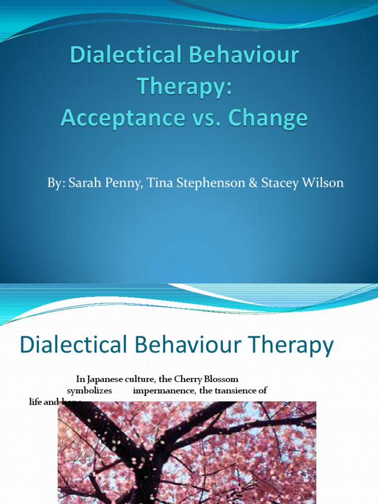 DBT Presentation | PDF