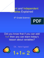 Dependent and Independent Variables Explained