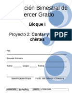 3er Grado - Bloque I - Proyecto 2
