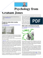 Internet Psychology from Graham Jones