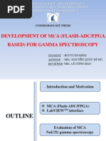 Development of MCA (Flash-ADC/FPGA) For Gamma Spectroscopy Using NaI (TL) Detector